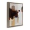 Stupell Industries American Rust Abstraction Framed Floater Canvas Wall Art Design by Pamela Munger